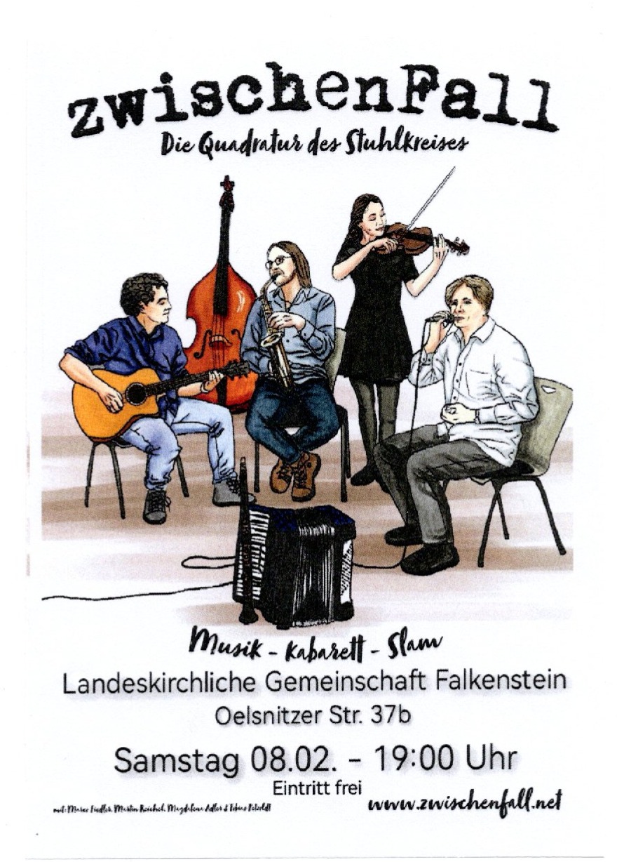 Konzert mit "Zwischenfall" </br> Musik - Kabarett - Slam